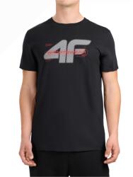 4F Tshirt M3565 férfi póló M / fekete