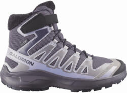 Salomon Xa Pro Winter Wp J Nine Iron-Gull-Cosmic Sky gyerek cipő Cipőméret (EU): 33 / szürke