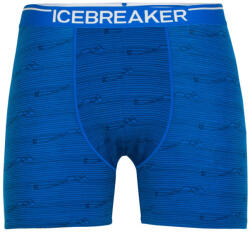 Icebreaker Mens Anatomica Boxers férfi boxer XL / kék/fehér