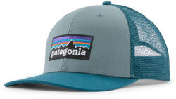 Patagonia P-6 Logo Trucker Hat baseball sapka világoskék