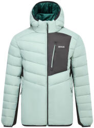 Regatta Hooded Leedre Hybrid férfi hibrid dzseki M / világoszöld