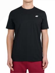 4F Tshirt M3341 férfi póló M / fekete