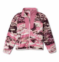 Columbia Sequoia Grove Printed Full Zip Fleece Rosette Fieldaz gyerek pulóver Gyerek XS / rózsaszín