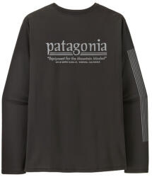 Patagonia M's L/S Cap Cool Daily Shirt - Hut Tripper férfi póló XL / fekete