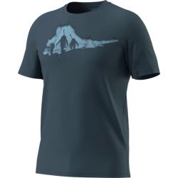 Dynafit Graphic Co T-Shirt M férfi póló M / sötétkék