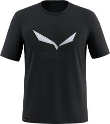 Salewa Solidlogo Dri-Rel M S/S Tee férfi póló S / fekete