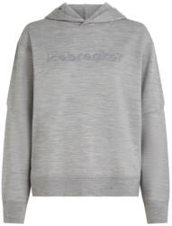 icebreaker W Mer 360 RealFleece Elemental LS Hood női funkcionális pulóver S / világosszürke