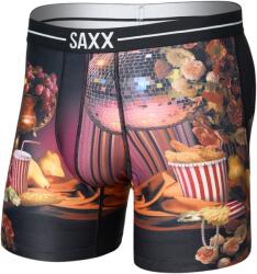 Saxx Volt Breathable Mesh Boxer Brief boxeralsó M / sötétlila