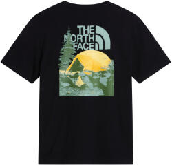 The North Face M Pitch A Tent Relaxed Ss Tee férfi póló L / fekete