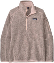 Patagonia Better Sweater 1/4 Zip női pulóver L / rózsaszín