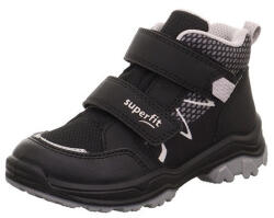 Superfit Jupiter Schwarz/Hellgrau gyerek cipő Cipőméret (EU): 26 / fekete/szürke