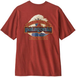 Patagonia Great Waves Responsibili-Tee férfi póló S / piros