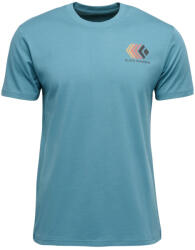 Black Diamond M Faded Ss Tee férfi póló M / kék