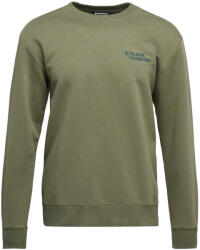 Black Diamond M Mini Stacked Crewneck férfi pulóver M / zöld