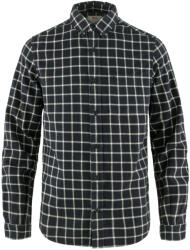 Fjällräven Övik Flannel Shirt M férfi ing L / kék/fehér