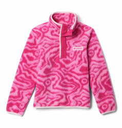 Columbia Helvetia II Printed Half Snap Fleece Guava pink Topo gyerek pulóver Gyerek XXS / rózsaszín