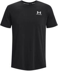 Under Armour M Logo Emb Heavyweight SS férfi póló XXL / fekete/fehér