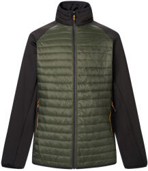 Regatta Clumber Hybrid férfi dzseki XL / khaki/fekete