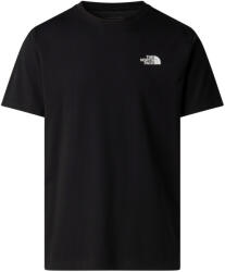 The North Face M Mountain Sketch Regular Short Sleeve férfi póló M / fekete