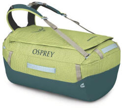 Osprey Transporter 65 utazótáska zöld/sárga