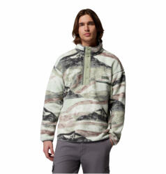 Columbia Helvetia II Printed Half Snap Fleece férfi pulóver M / bézs/fehér