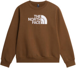 The North Face Essential Drew Peak Regular Crew férfi pulóver L / barna