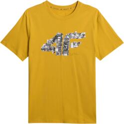4F Shirt M2659 férfi póló L / sárga