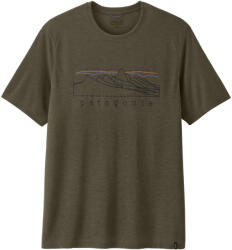 Patagonia Men's Capilene Cool Trail Shirt - Stratapeaks férfi póló S / zöld