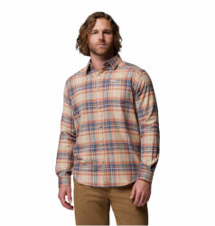 Columbia Cornell Woods Flannel Long Sleeve Shirt férfi ing XXL / barna/narancssárga