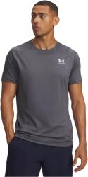 Under Armour HG Armour Fitted SS férfi póló XXL / szürke/fehér