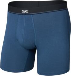 Saxx Essential Cotton Boxer Brief Fly férfi boxer XL / világoskék
