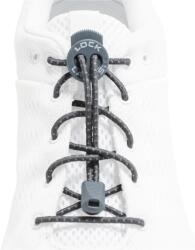 Lock Laces Original cipőfűző Markolat hossza: 120 cm / sötétszürke