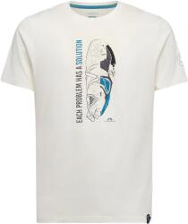 La Sportiva Solution T-Shirt M férfi póló L / fehér/kék