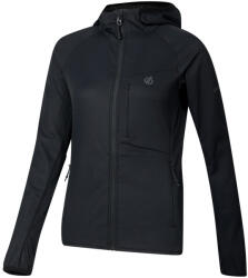 Dare2b Womens Heat Weave Stretch Midlayer női funkcionális pulóver L / fekete