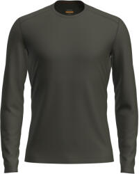 Icebreaker Mens 200 Oasis LS Crewe férfi póló XL / zöld/szürke