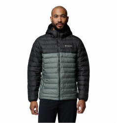 Columbia Powder Lite II Hooded Jacket férfi dzseki XL / fekete/szürke