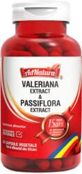 AdNatura Valeriana + Passiflora, 30 capsule, AdNatura