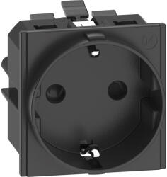 Legrand Priza schuko borne automate 2M Living Now Bticino negru KG4141A (KG4141A)