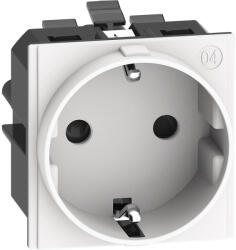 Legrand Priza schuko borne automate 2M Living Now Bticino alb KW4141A (KW4141A)