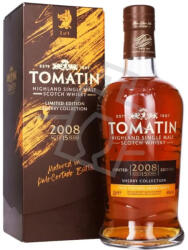 TopItal Tomatin 15 Yeras 2008 Limited Edition Sherry Cask Palo Cortado Butts Whisky DD. [0, 7L|46%]
