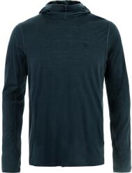 Fjällräven Abisko Wool Hoodie Dark Navy Férfi-melegítőfelső XL