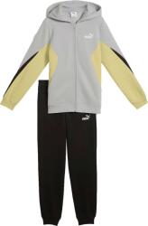 PUMA ESSENTIALS BLOCK FULL-ZIP SWEAT SUIT B Gri, Negru, Alb 152 (69521963)