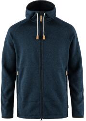 Fjällräven Övik Fleece Hoodie Navy Férfi-melegítőfelső XL