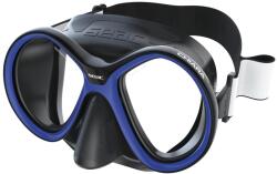 SEAC Chiara kétlencsés edzett üveg búvár és snorkeling maszk 3D csattal, szövet vagy szilikon pánttal