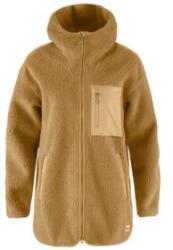 Fjällräven Vardag Pile Fleece Long Women Hanorac Buckwheat Brown L