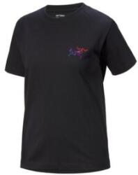 Arcteryx Kragg Cotton Little Bird Crew SS Women Tricou cu mânecă scurtă Black/Multi L