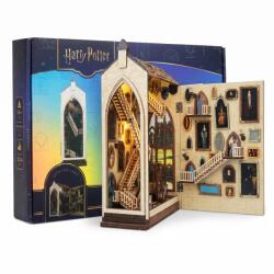 Karsten Harry Potter Book Nook 3D Diy Led puzzle Dekoráció könyvek között Ajándék (THE GRAND STAIRCASE)