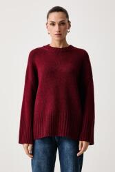 Barbour női pulóver gyapjú hozzáadásával Gaia - burgundia 42