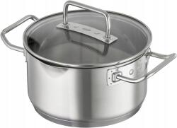 RÖSLE Expertiso fazék 16cm rozsdamentes acél 18/10 indukciós üveg fedő (91941)