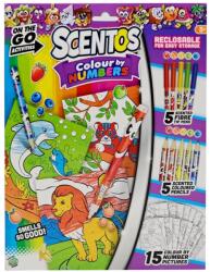 WeCool Toys Scentos Carte de colorat cu numere (10532D)